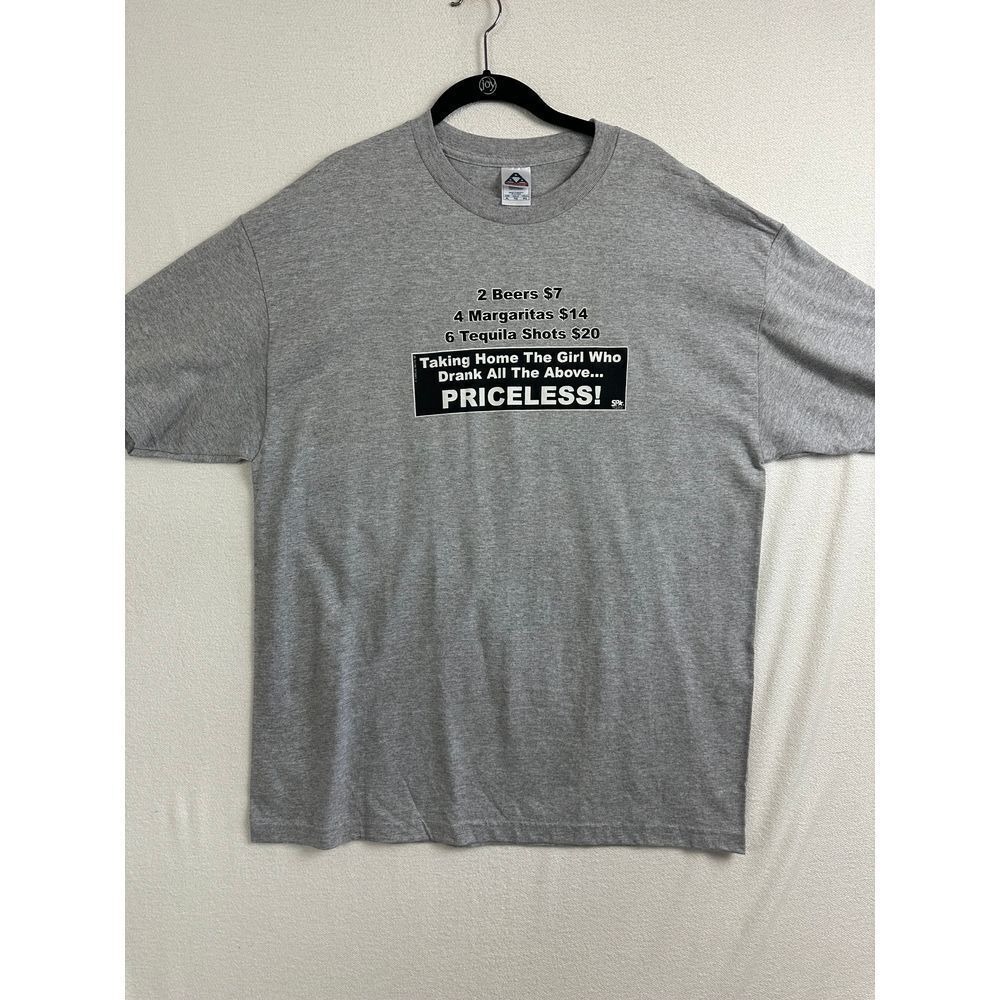 T Shirt Men's Extra Large Short Sleeve Graphic Beer Shirt‎